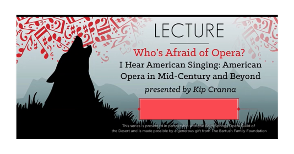 Read more about the article Who’s Afraid of Opera?:  Part 2