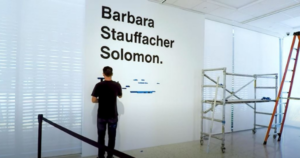 Read more about the article PS Art Museum:  Mural Timelapse – Barbara Stauffacher Solomon