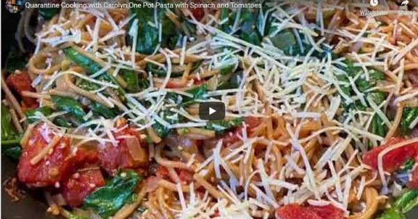 Read more about the article One Pot Pasta With Spinach and Tomatoes