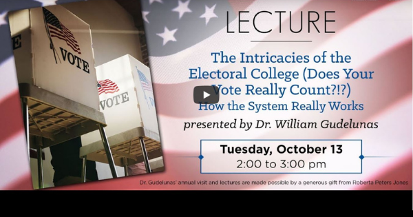 Read more about the article The Intricacies of the Electoral College Part 1: How the System Really Works