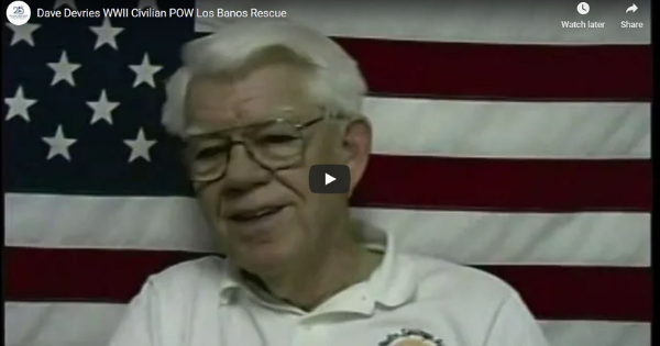 Read more about the article Dave Devries WWII Civilian POW Los Banos Rescue