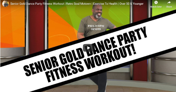 Read more about the article Senior Gold Dance Party Fitness Workout | Retro Soul Motown
