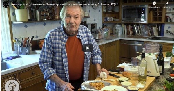 Read more about the article Fromage Fort: Homemade Cheese Spread | Jacques Pépin Cooking At Home