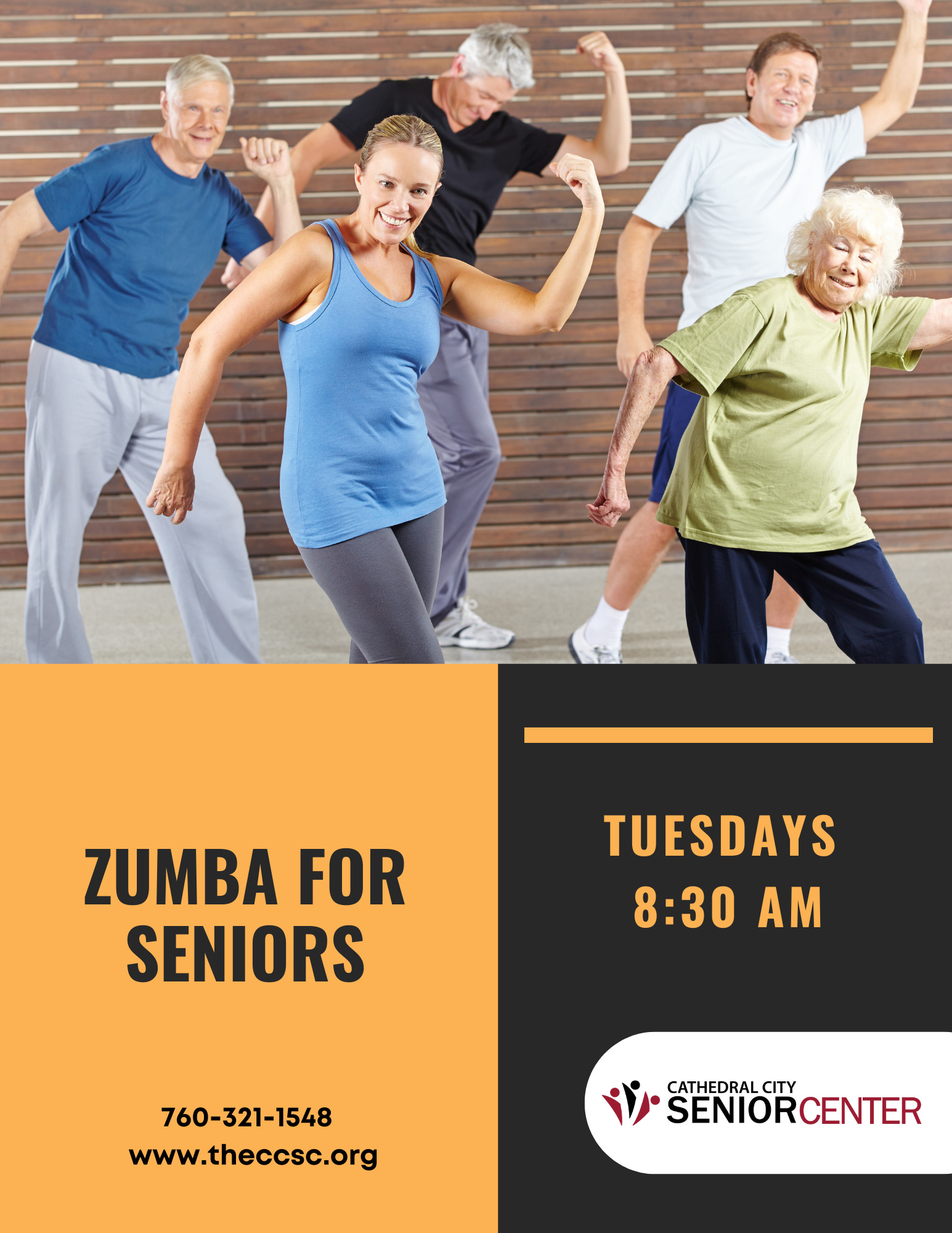 Zumba For Seniors | Cathedral City Senior Center