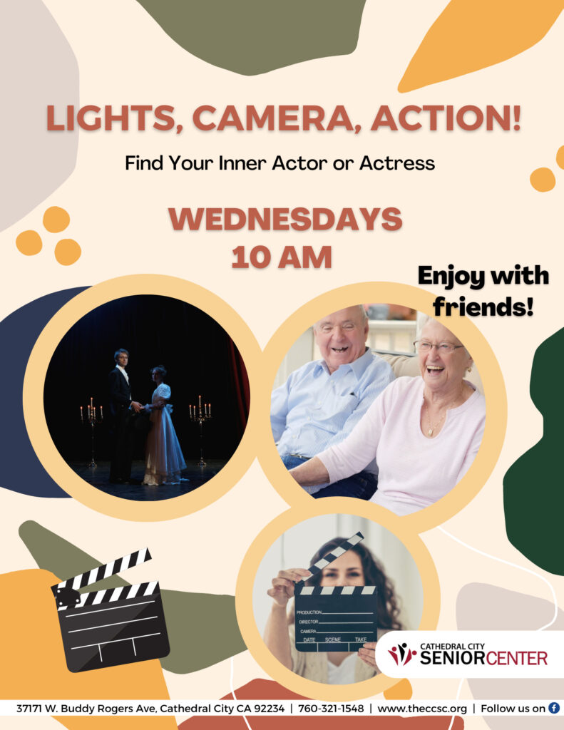 Acting Class English Cathedral City Senior Center Acting Class English Cathedral City Senior Center